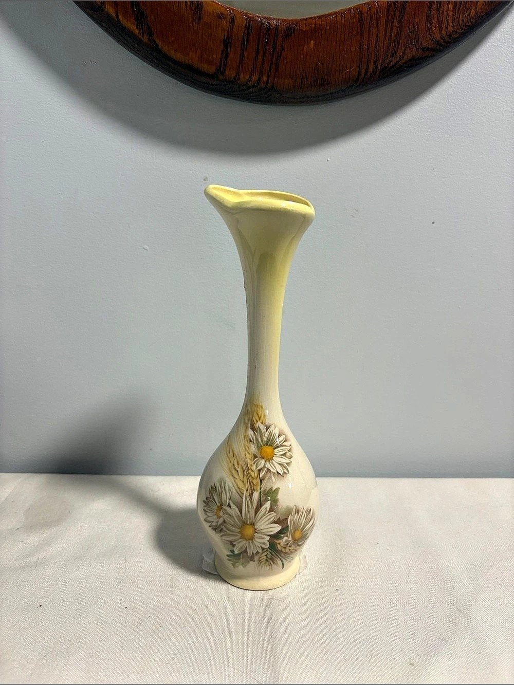 1970’s Purbeck Ceramics Harvest Daisy and Wheat Bud Vase